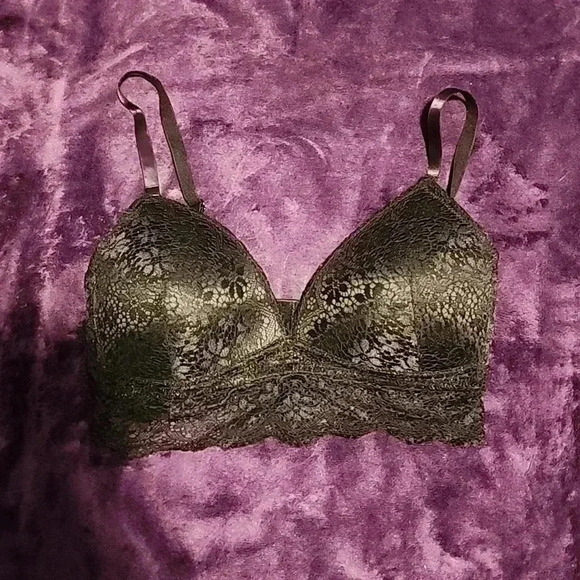 Prima Valentina Black Lace Bra 34C - Picture 1 of 2